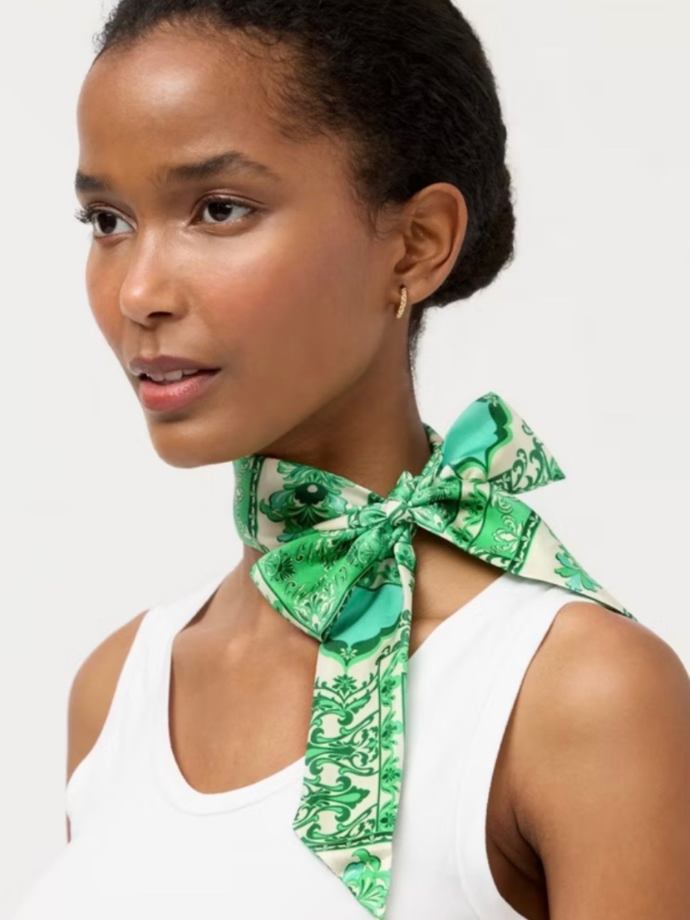 Johnny Was Hollandia Sandy Silk Scarf